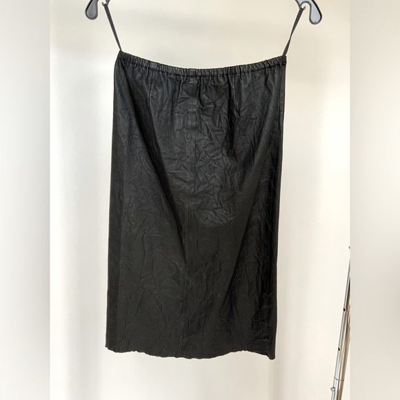 Zadig & Voltaire leather skirt
